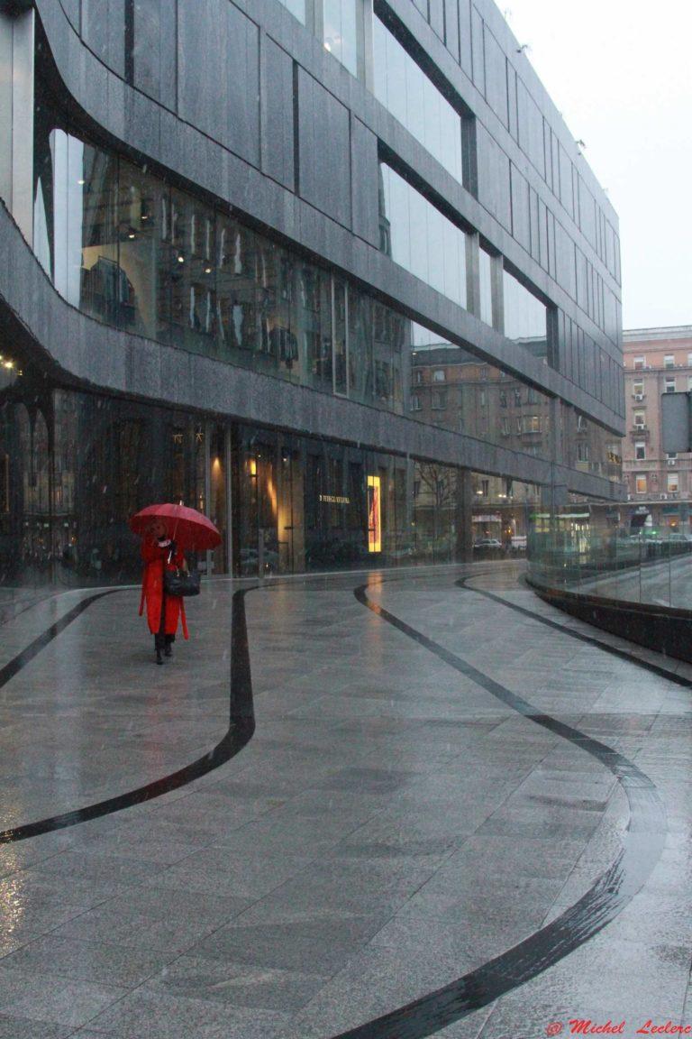 photography Warsaw autumn rain