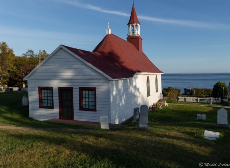 Photo of indian chapel in Tadoussac